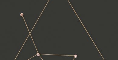 Uniendo los puntos de la acción triángulo estrategia, coaching y soporte para startups
